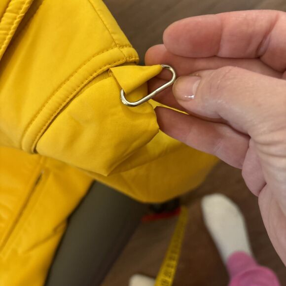 Vintage Bogner Yellow Light 70s Ski Jacket- Women's Size Medium Small 80s - Picture 8 of 9